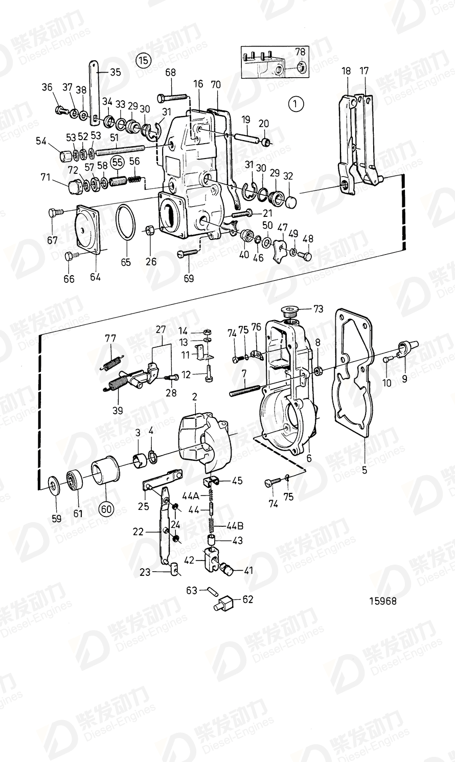 volvo penta Cap nut 862272 Drawing volvo penta Cap nut 862272 Drawing